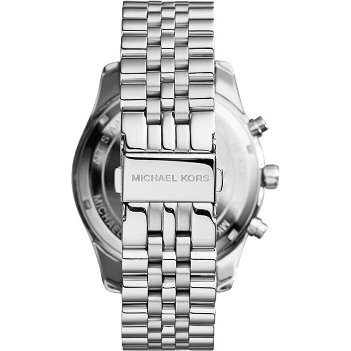 Michael Kors Men's Lexington Chronograph Silver Watch - MK8405 - Image 2
